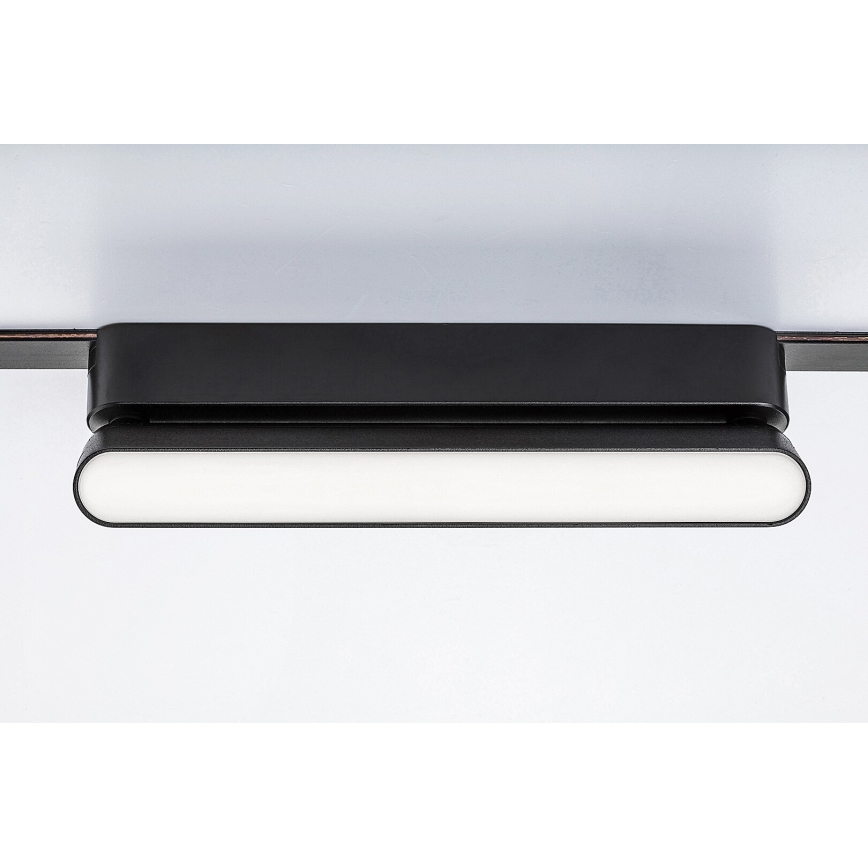 Rabalux - LED Ceiling light for 1-phase rail system LED/12W/230V 4000K 22 cm black