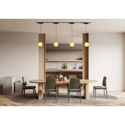 Rabalux - LED Chandelier on a string for 1-phase rail system LED/5W/230V 4000K black