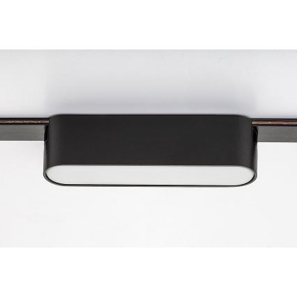 Rabalux - LED Dimmable ceiling light for 1-phase rail system LED/6W/24V 2700-5500K Wi-Fi Tuya 11,5 cm black