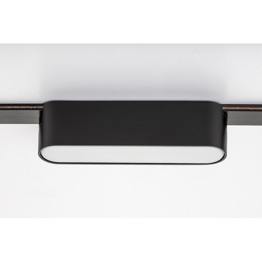Rabalux - LED Dimmable ceiling light for 1-phase rail system LED/6W/24V 2700-5500K Wi-Fi Tuya 11,5 cm black