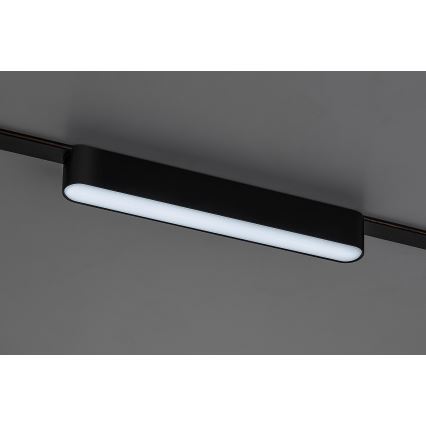 Rabalux - LED Dimmable ceiling light for 1-phase rail system LED/12W/24V 2700-5500K Wi-Fi Tuya 22 cm black