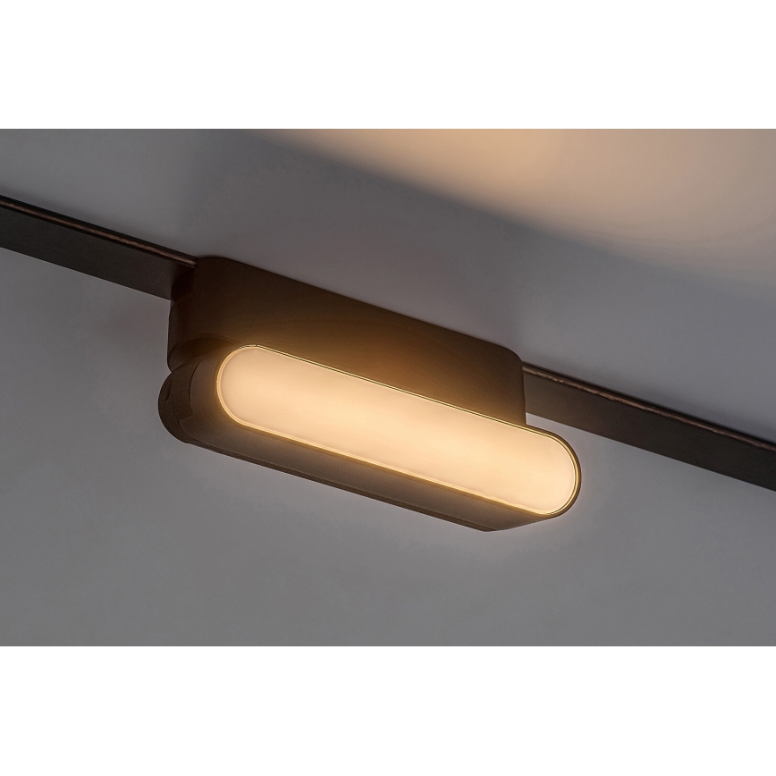 Rabalux - LED Dimmable ceiling light for 1-phase rail system LED/4W/24V 2700-5500K Wi-Fi Tuya 11,5 cm black