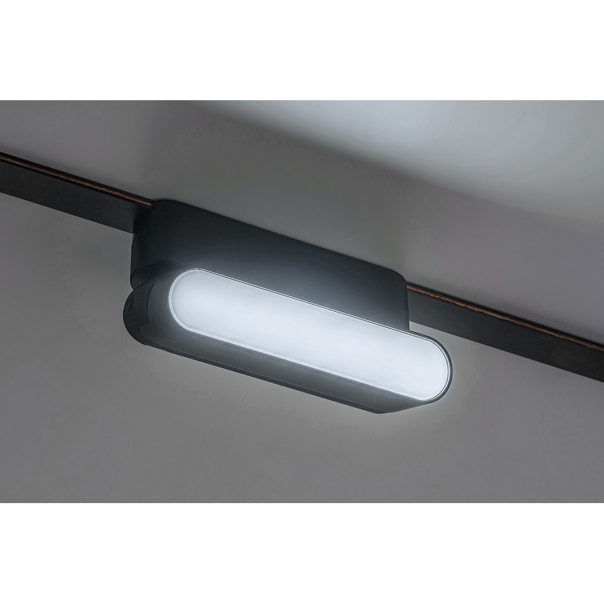 Rabalux - LED Dimmable ceiling light for 1-phase rail system LED/4W/24V 2700-5500K Wi-Fi Tuya 11,5 cm black