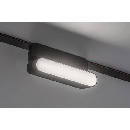 Rabalux - LED Dimmable ceiling light for 1-phase rail system LED/4W/24V 2700-5500K Wi-Fi Tuya 11,5 cm black