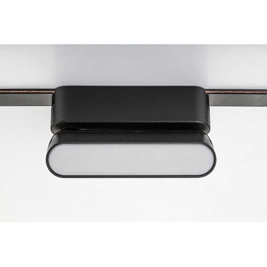 Rabalux - LED Dimmable ceiling light for 1-phase rail system LED/4W/24V 2700-5500K Wi-Fi Tuya 11,5 cm black