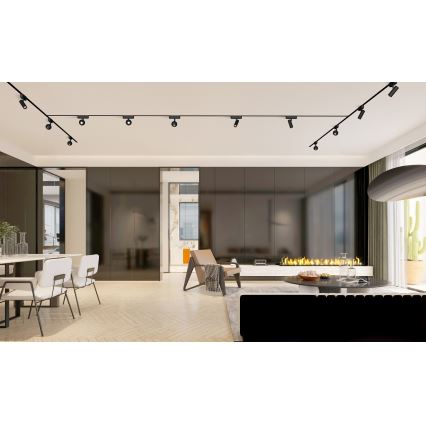 Rabalux - LED Dimmable spotlight for 1-phase rail system LED/5W/24V 2700-5500K Wi-Fi Tuya black