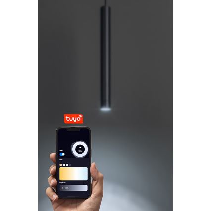 Rabalux - LED Dimmable chandelier on a string for 1-phase rail system LED/5W/24V 2700-5500K Wi-Fi Tuya black