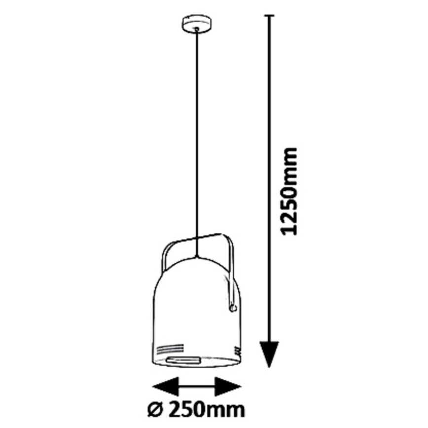 Rabalux -Chandelier on a string MINUET 1xE14/40W/230V