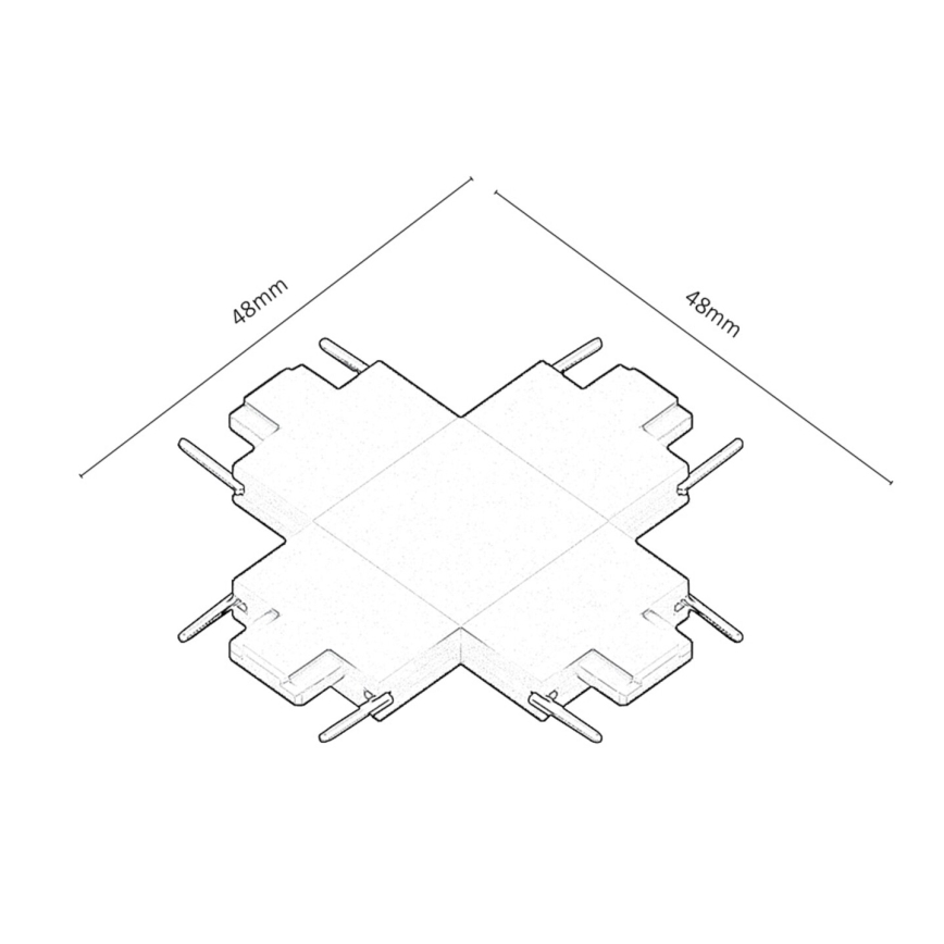 Rabalux - Connector for lights in rail system type +
