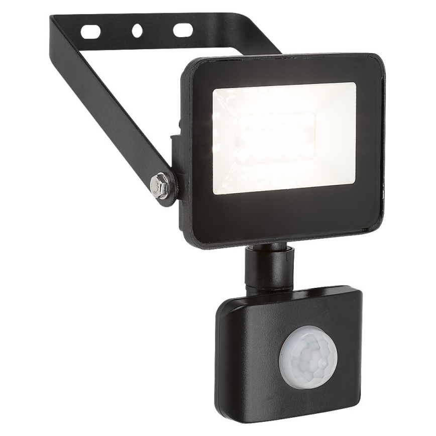 Rabalux - LED Floodlight with a sensor LED/10W/230V 4000K IP44 black