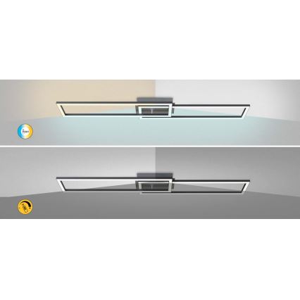 Rabalux - Dimmable LED ceiling light LED/38W/230V 3000-6500K Wi-Fi Tuya + remote control 20x102 cm