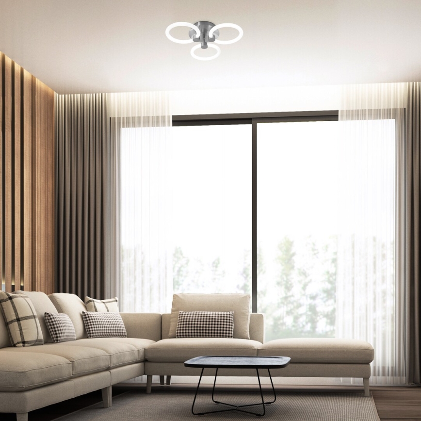 Rabalux - LED Dimmable ceiling light LED/21W/230V 3000/4000/6000K + remote control