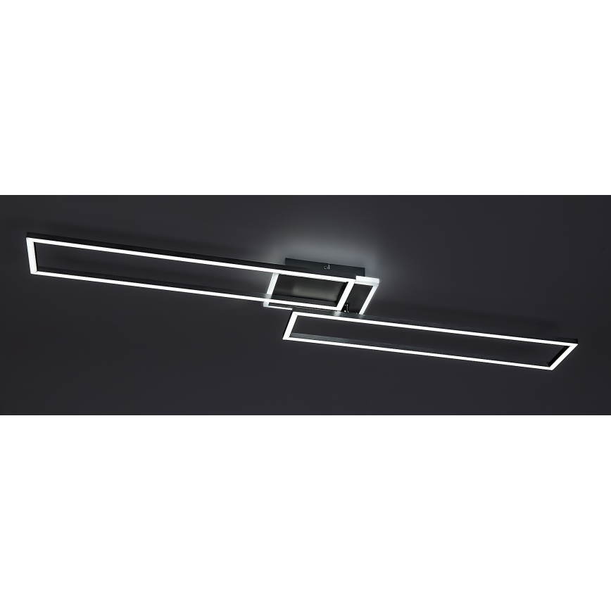 Rabalux - LED Dimmable ceiling light LED/40W/230V 2700-6500K Wi-Fi Tuya matte chrome + remote control 25x110 cm