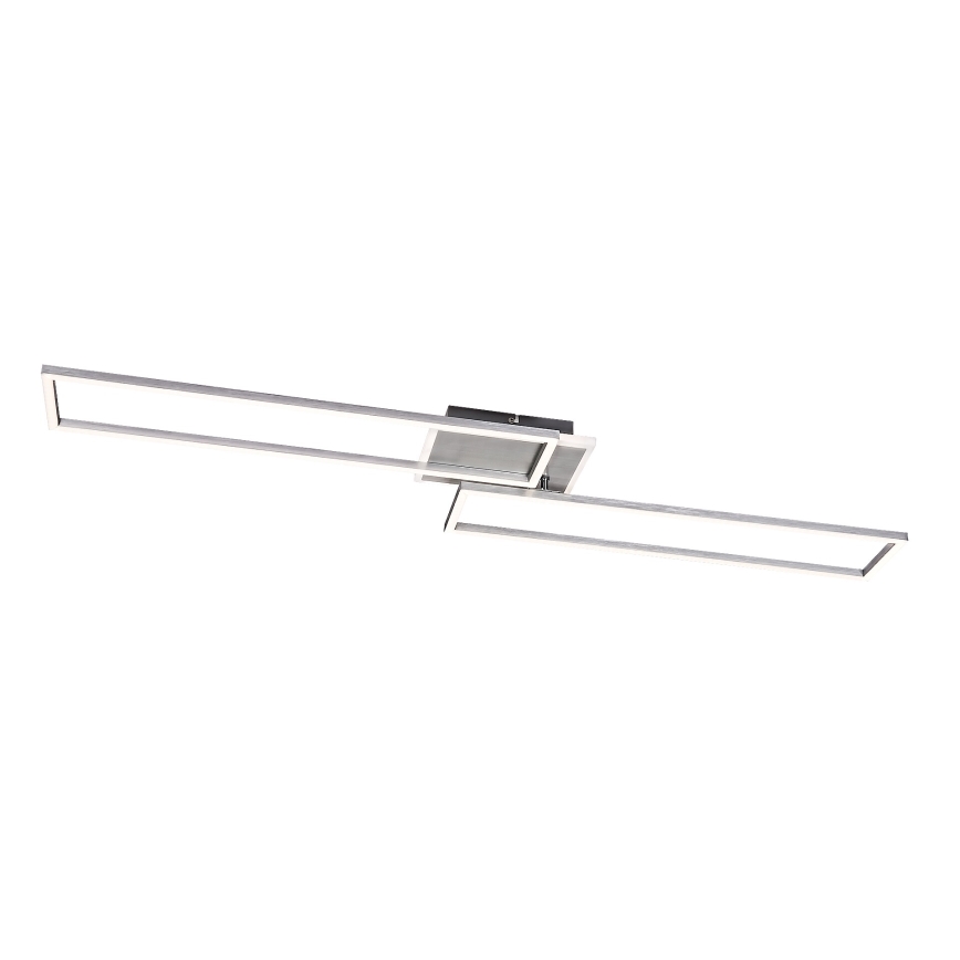 Rabalux - LED Dimmable ceiling light LED/40W/230V 2700-6500K Wi-Fi Tuya matte chrome + remote control 25x110 cm