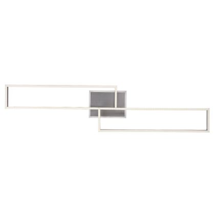 Rabalux - LED Dimmable ceiling light LED/40W/230V 2700-6500K Wi-Fi Tuya matte chrome + remote control 25x110 cm
