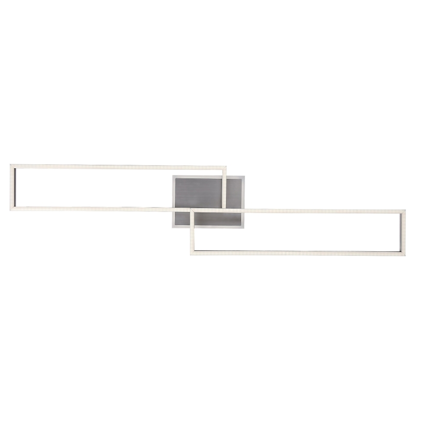 Rabalux - LED Dimmable ceiling light LED/40W/230V 2700-6500K Wi-Fi Tuya matte chrome + remote control 25x110 cm