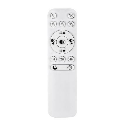 Rabalux - LED Dimmable ceiling light with a fan LED/30W/230V 3000-6500K + remote control