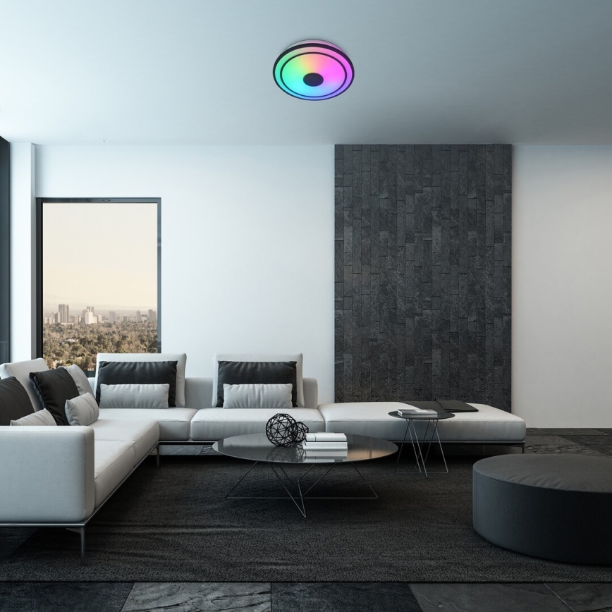Rabalux - LED RGB Dimmable ceiling light with a speaker LED/24W/230V 3000-6500K + remote control