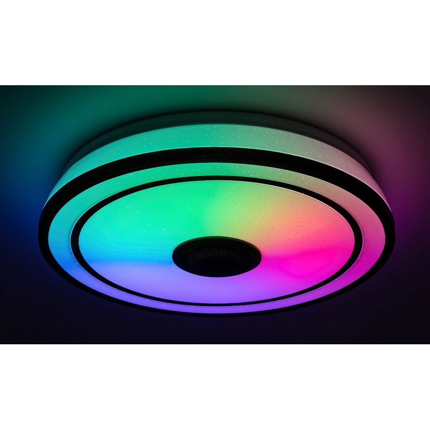 Rabalux - LED RGB Dimmable ceiling light with a speaker LED/24W/230V 3000-6500K + remote control
