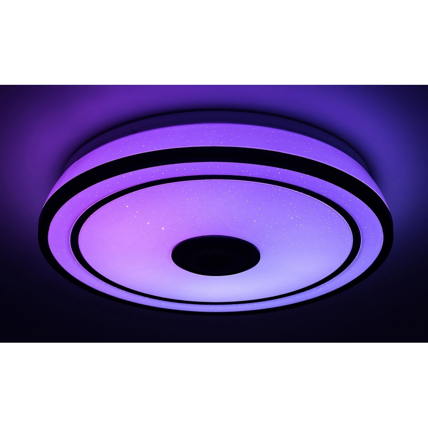 Rabalux - LED RGB Dimmable ceiling light with a speaker LED/24W/230V 3000-6500K + remote control