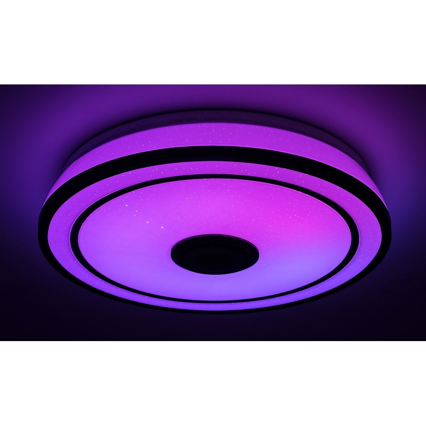 Rabalux - LED RGB Dimmable ceiling light with a speaker LED/24W/230V 3000-6500K + remote control