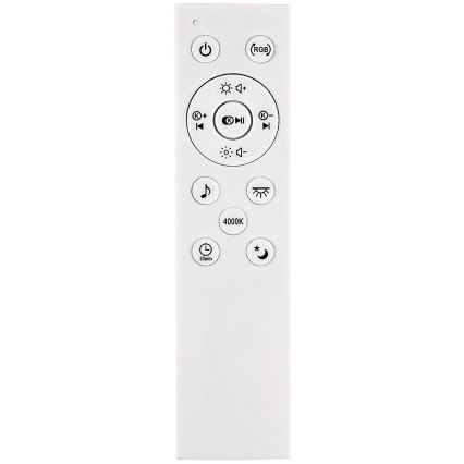Rabalux - LED RGB Dimmable ceiling light with a speaker LED/24W/230V 3000-6500K + remote control