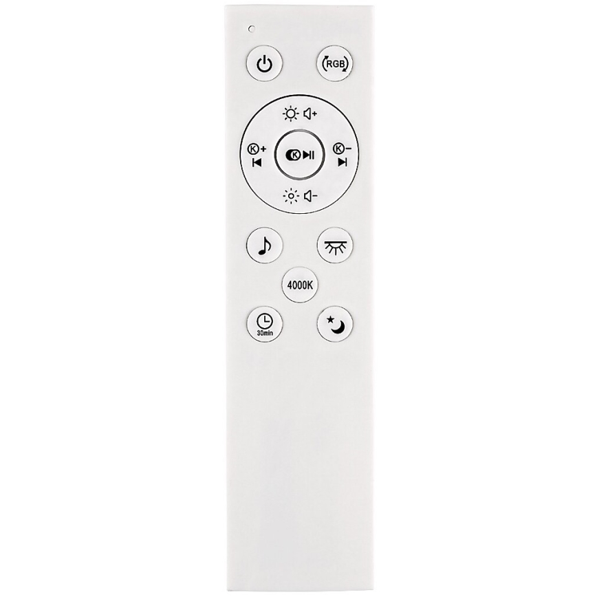 Rabalux - LED RGB Dimmable ceiling light with a speaker LED/24W/230V 3000-6500K + remote control