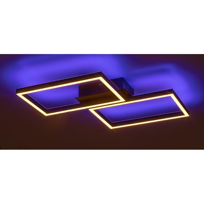 Rabalux - LED RGBW Dimmable ceiling light LED/40W/230V 2700-6500K + remote control