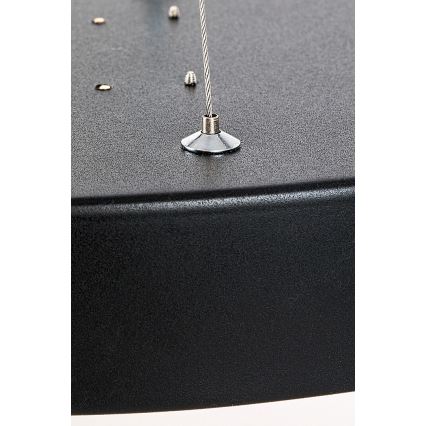 Rabalux - LED Dimmable chandelier on a string LED/60W/230V 3000-6000K black + remote control