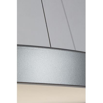 Rabalux - LED Dimmable chandelier on a string LED/60W/230V silver 3000-6000K + remote control