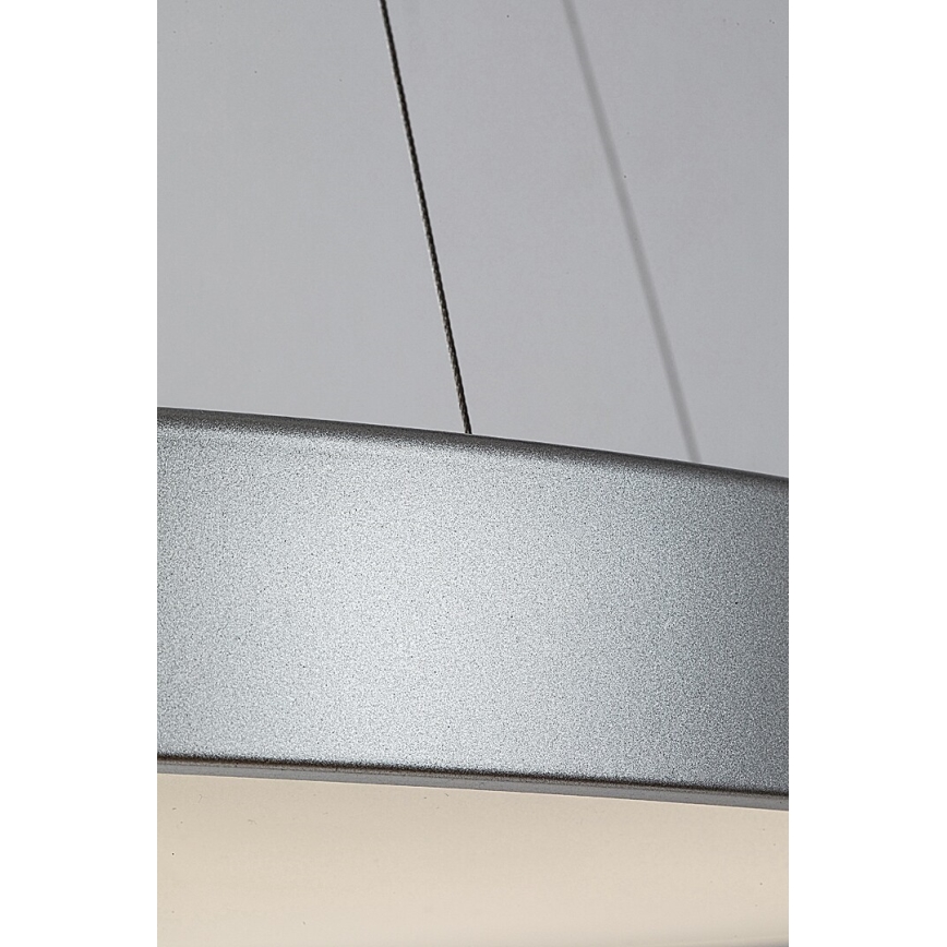 Rabalux - LED Dimmable chandelier on a string LED/60W/230V silver 3000-6000K + remote control