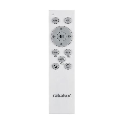 Rabalux - LED Dimmable chandelier on a string LED/60W/230V silver 3000-6000K + remote control