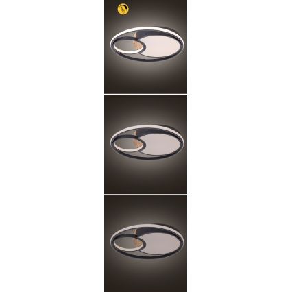Rabalux - LED Dimmable ceiling light LED/81W/230V 3000K/4000K/6000K + remote control