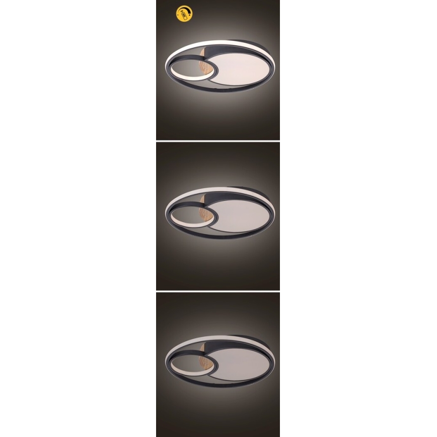 Rabalux - LED Dimmable ceiling light LED/81W/230V 3000K/4000K/6000K + remote control