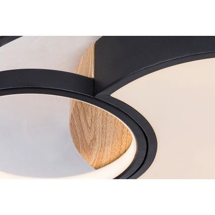 Rabalux - Dimmable LED ceiling light, 81 W, 230 V, switchable color temperatures 3000K/4000K/6000K, Ø 48 cm + remote control