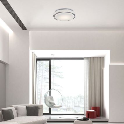 Rabalux - LED Dimmable ceiling light LED/18W/230V 3000K/4000K/6000K + remote control