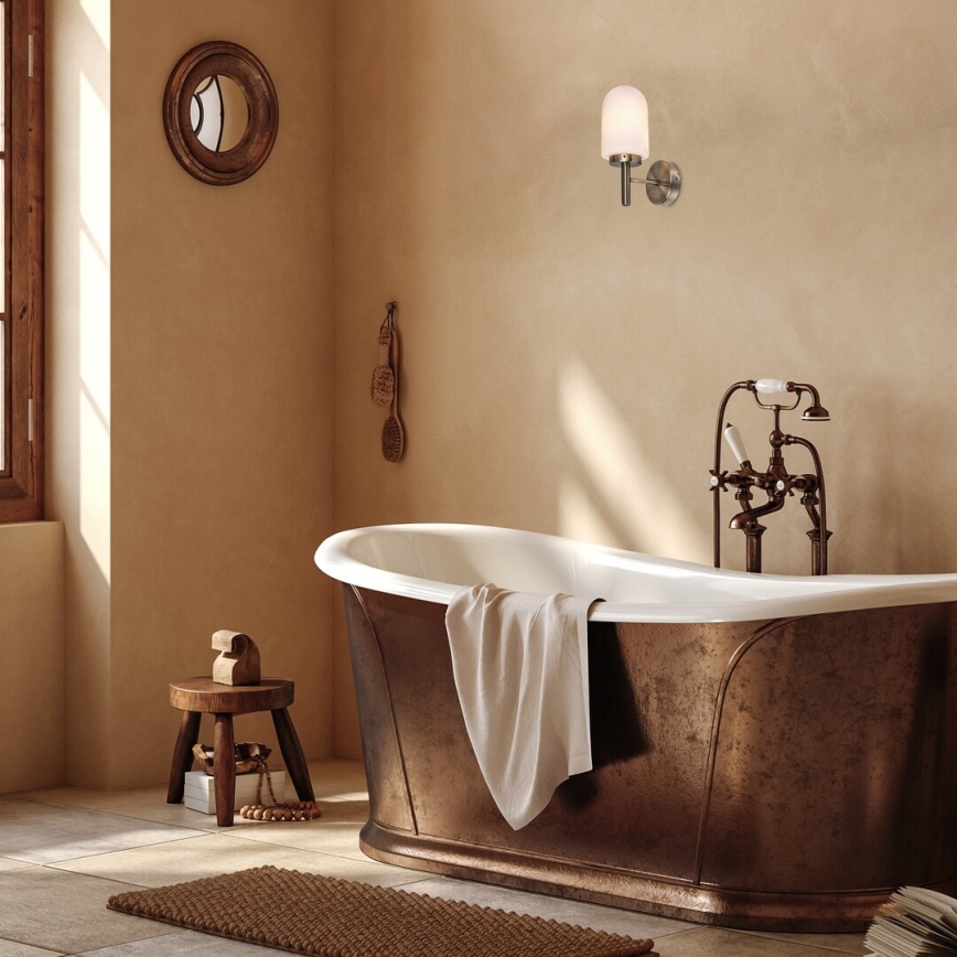 Rabalux - Bathroom wall light 1xE14/10W/230V IP44 bronze