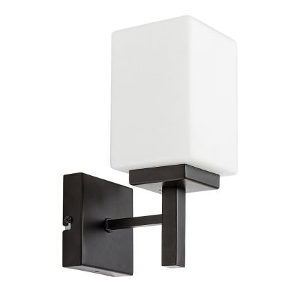 Rabalux - Bathroom wall light 1xE14/10W/230V IP44 black