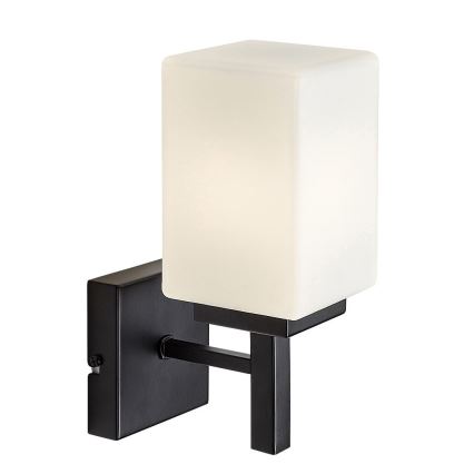 Rabalux - Bathroom wall light 1xE14/10W/230V IP44 black