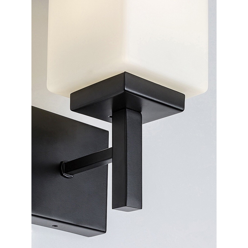 Rabalux - Bathroom wall light 1xE14/10W/230V IP44 black