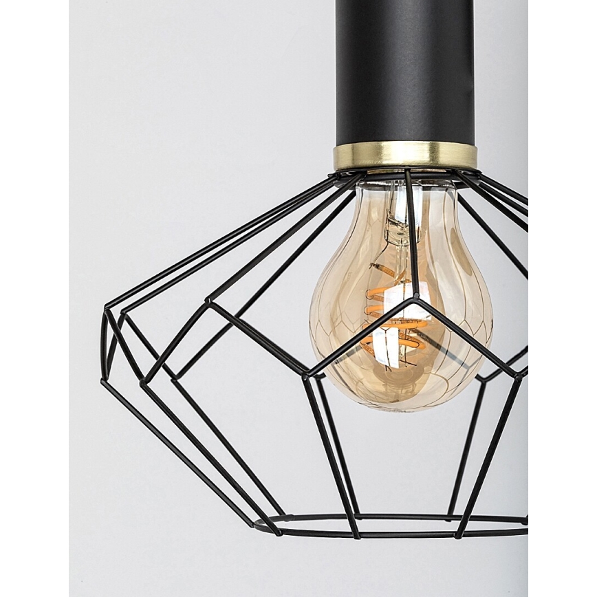 Rabalux - Wall light 1xE27/40W/230V d. 20 cm black