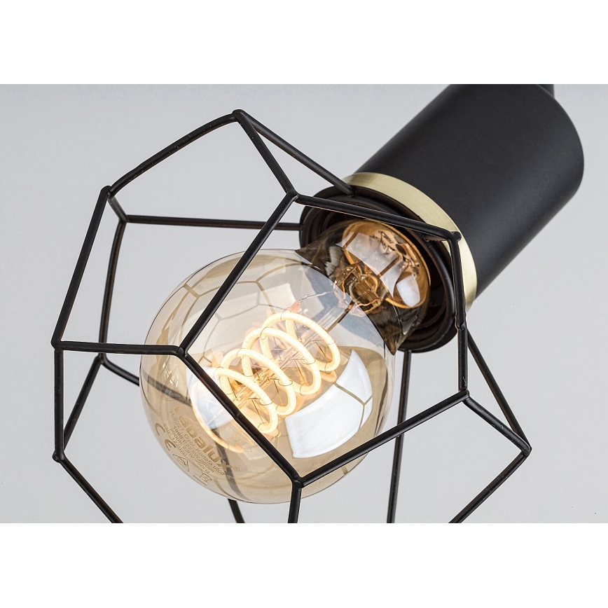 Rabalux - Spotlight 3xE27/40W/230V black