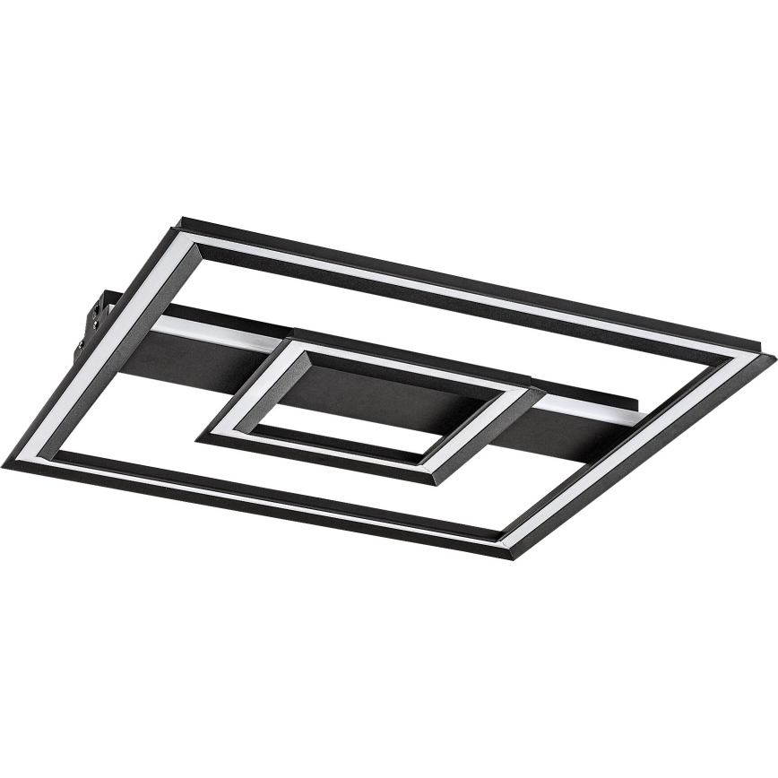 Rabalux - LED Ceiling Light LED/48W/230V 3000K Black 48.5x48.5 cm