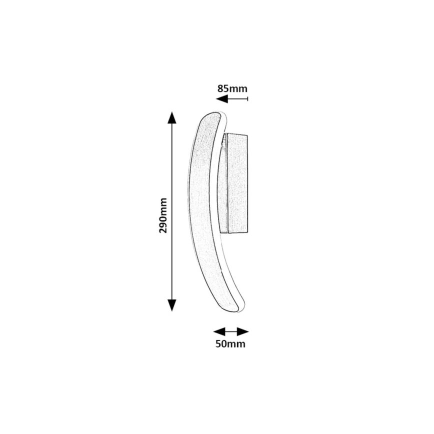 Rabalux - LED Wall light LED/12W/230V