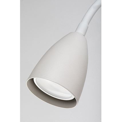 Rabalux - Wall lamp with shelf and USB port 1xGU10/25W/230V white