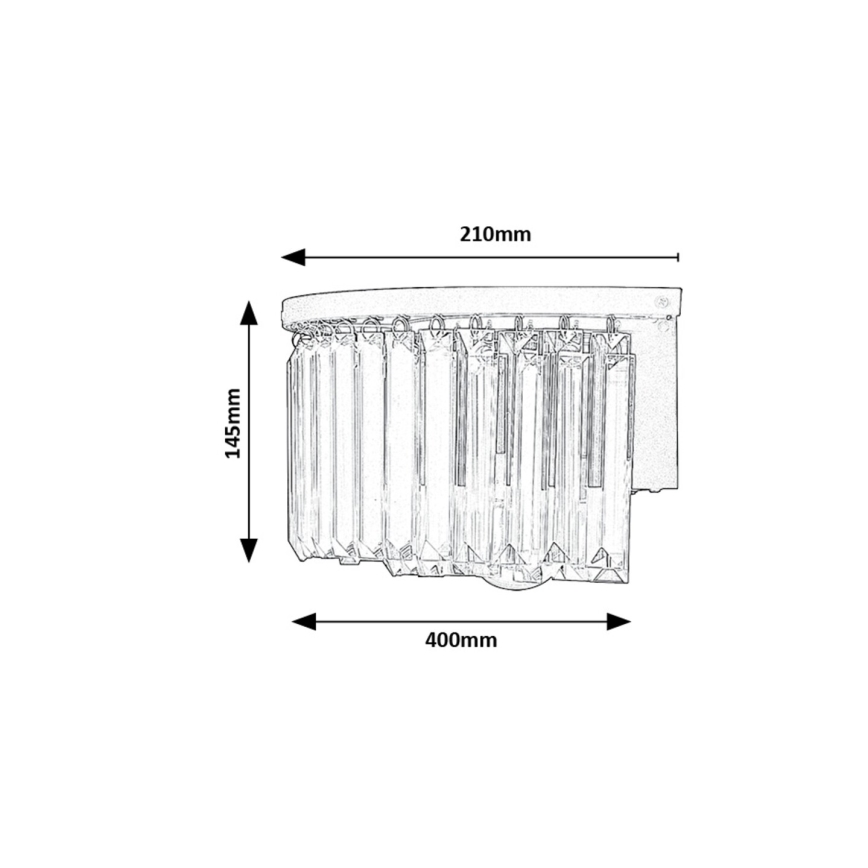 Rabalux - Wall light 1xE27/25W/230V