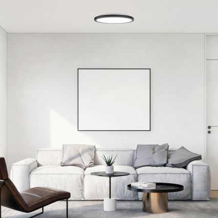 Rabalux - LED Ceiling light LED/24W/230V 3000/4000/6000K d. 29 cm black
