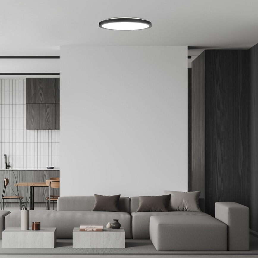 Rabalux - LED Ceiling light LED/36W/230V 3000/4000/6000K d. 40 cm black