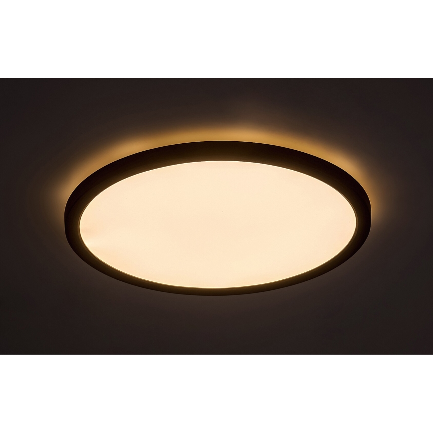 Rabalux - LED Ceiling light LED/36W/230V 3000/4000/6000K d. 40 cm black