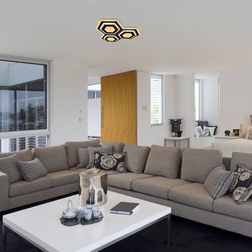 Rabalux - LED Dimmable ceiling light LED/72W/230V 3000/6000K 41,5x41,5 cm + remote control